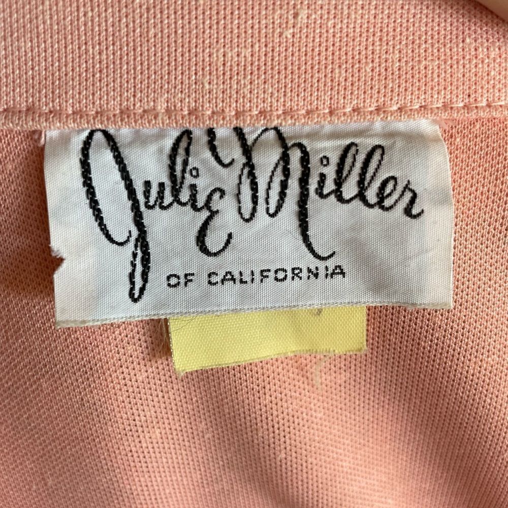 Vintage 60s/70s Julie Miller Dress Jacket and Sleeveless Dress Size 12/13 - Picture 10 of 16